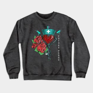 Future Nurse art Crewneck Sweatshirt